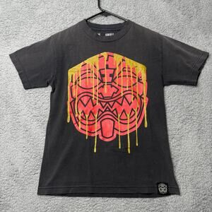 The Pineapple Clan T Shirt Men's Small Black Graphic T Shirt